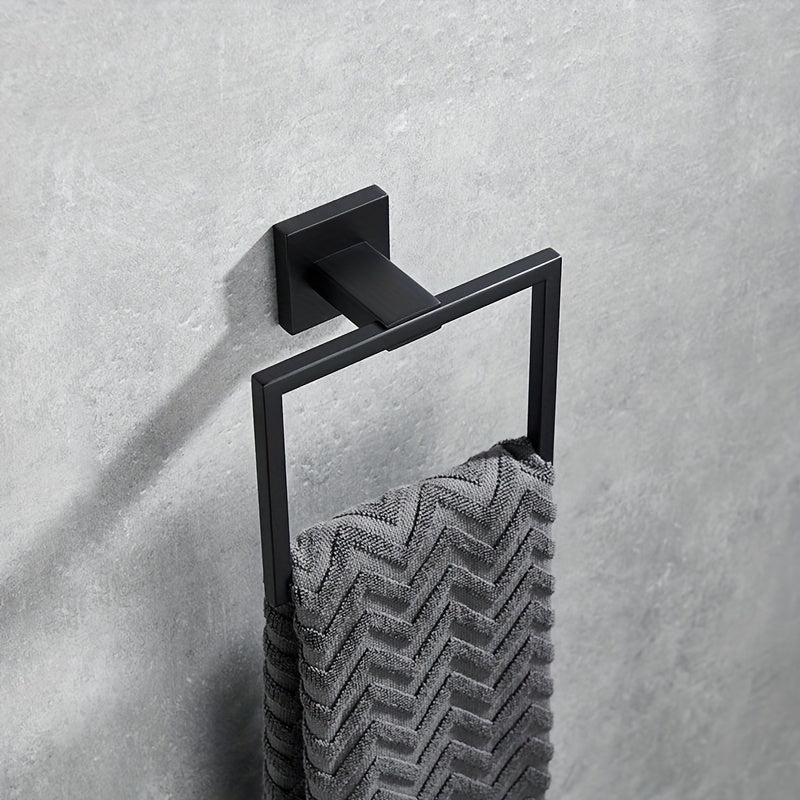 Brushed Nickel Towel Holder Stainless Steel Towel Hanger Wall Mount