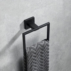 Brushed Nickel Towel Holder Stainless Steel Towel Hanger Wall Mount