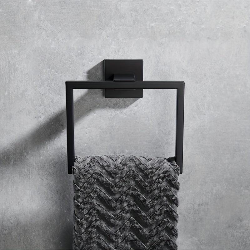 Brushed Nickel Towel Holder Stainless Steel Towel Hanger Wall Mount