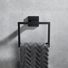 Brushed Nickel Towel Holder Stainless Steel Towel Hanger Wall Mount