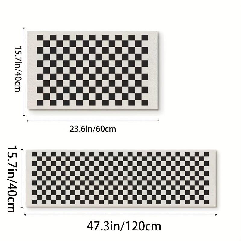 Soft Anti-skid Bath Rug Absorbent Floor Mat Easy Cleaning Door Carpet Bathroom