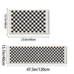 Soft Anti-skid Bath Rug Absorbent Floor Mat Easy Cleaning Door Carpet Bathroom