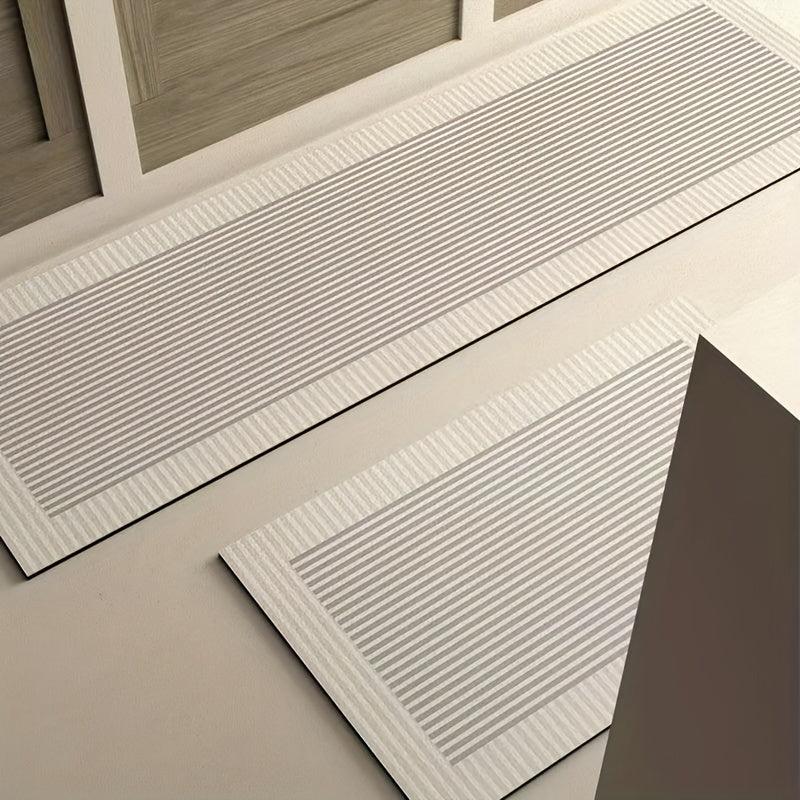 Soft Anti-skid Bath Rug Absorbent Floor Mat Easy Cleaning Door Carpet Bathroom