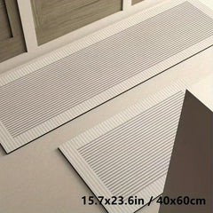 Soft Anti-skid Bath Rug Absorbent Floor Mat Easy Cleaning Door Carpet Bathroom