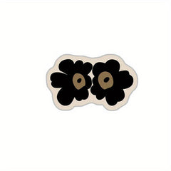 Soft Flower Floor Mat Anti-slip Bath Rug Absorbent Door Carpet Home Decor
