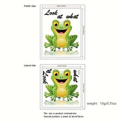Halloween Toilet Lid Decal Funny Self-adhesive Sticker