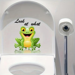 Halloween Toilet Lid Decal Funny Self-adhesive Sticker