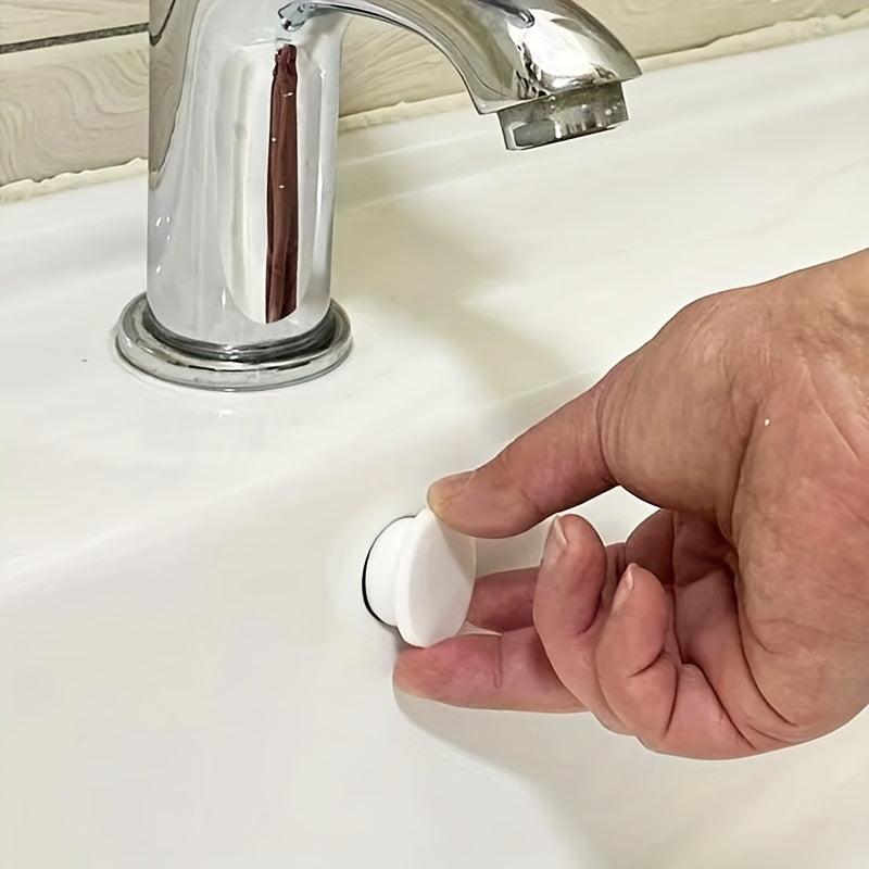 Universal Wash Basin Water Plug Overflow Sealing Cover