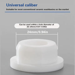 Universal Wash Basin Water Plug Overflow Sealing Cover