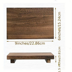 Wooden Storage Tray Vanity Sink Organizer