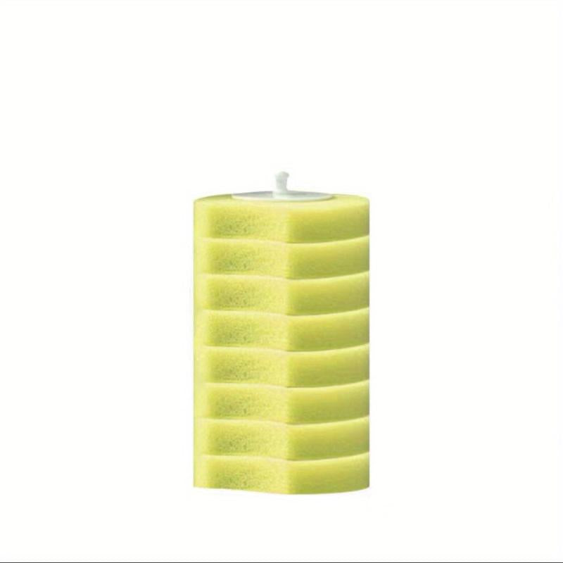 Toilet Brush Set with 8 Replacement Heads