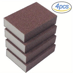 4pcs Double Sided Cleaning Sponge for Kitchen, Pot, Teapot