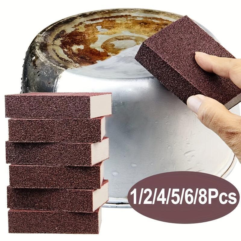 4pcs Double Sided Cleaning Sponge for Kitchen, Pot, Teapot