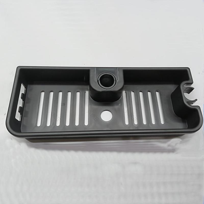 No Drill Bathroom Storage Rack with Drain Basket and Hooks
