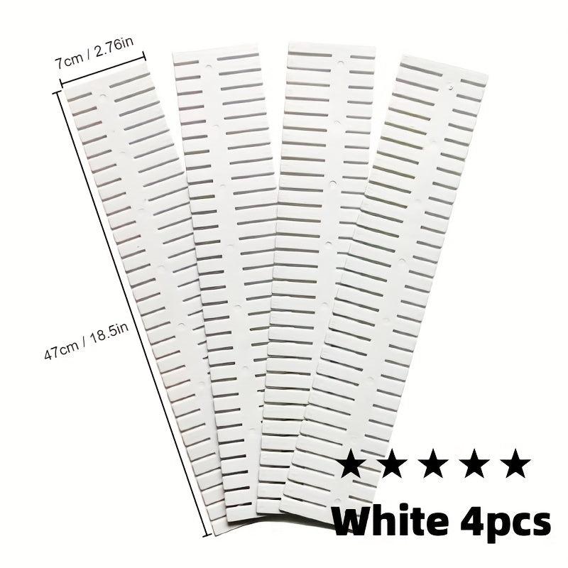 4pcs Drawer Dividers Cosmetics Underwear Storage Columns