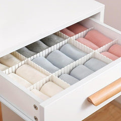 4pcs Drawer Dividers Cosmetics Underwear Storage Columns