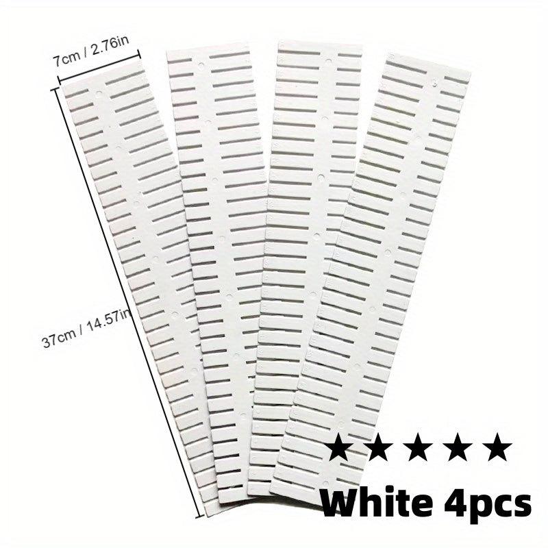 4pcs Drawer Dividers Cosmetics Underwear Storage Columns