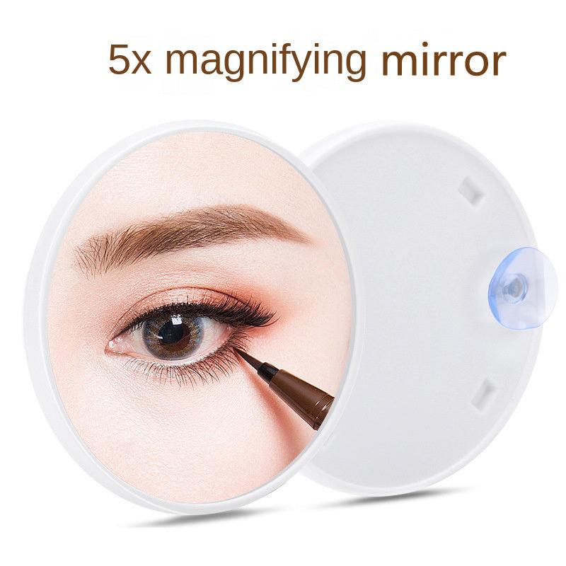 1pc Magnifying Makeup Mirror with Suction Cup Round Mirror