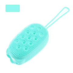 Double-Sided Bath Brush for Bubble Scrubbing