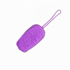 Double-Sided Bath Brush for Bubble Scrubbing