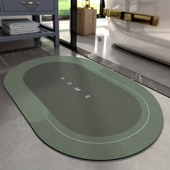 1pc Memory Foam Non Slip Bathroom Rug Fast Drying Floor Mat