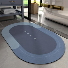 1pc Memory Foam Non Slip Bathroom Rug Fast Drying Floor Mat