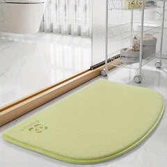 1pc Bathroom Floor Mat Absorbent Mat Household Toilet Doorway Non slip Step Pad