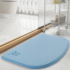 1pc Bathroom Floor Mat Absorbent Mat Household Toilet Doorway Non slip Step Pad