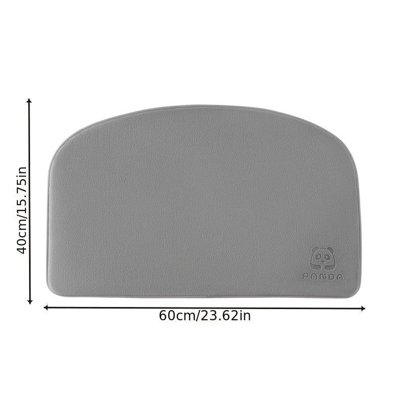1pc Bathroom Floor Mat Absorbent Mat Household Toilet Doorway Non slip Step Pad