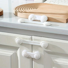 Baby Safety Lock Set Bear Head Lock Buckle 5pcs