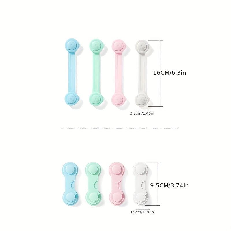Baby Safety Lock Set Bear Head Lock Buckle 5pcs