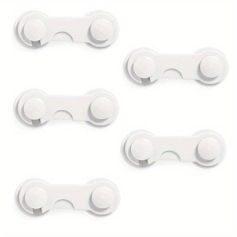 Baby Safety Lock Set Bear Head Lock Buckle 5pcs