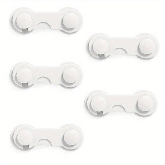 Baby Safety Lock Set Bear Head Lock Buckle 5pcs