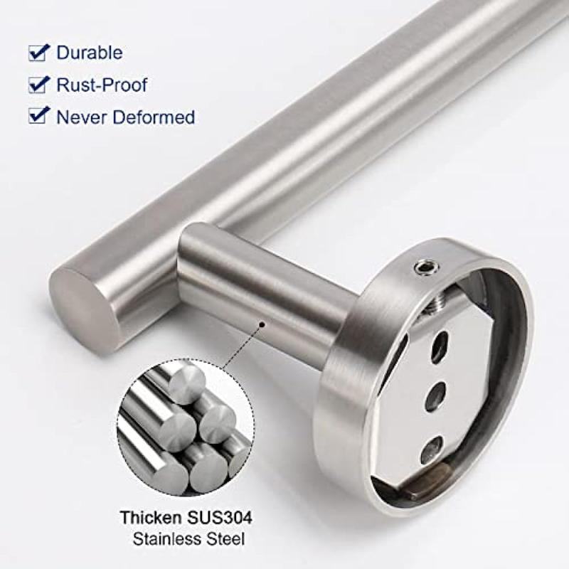 Stainless Steel Hand Towel Holder Self Adhesive Bathroom Towel Bar