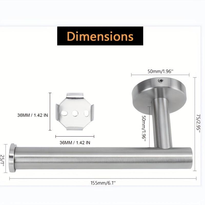 Stainless Steel Hand Towel Holder Self Adhesive Bathroom Towel Bar