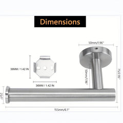 Stainless Steel Hand Towel Holder Self Adhesive Bathroom Towel Bar