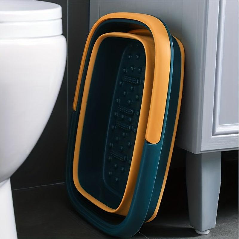 Foldable Foot Soaking Bucket Collapsible Household Foot Bath Massager Basin
