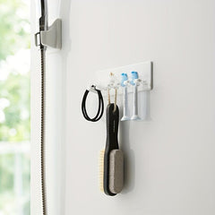 Toothbrush Holder Wall Mounted Storage Rack Bathroom Organizer