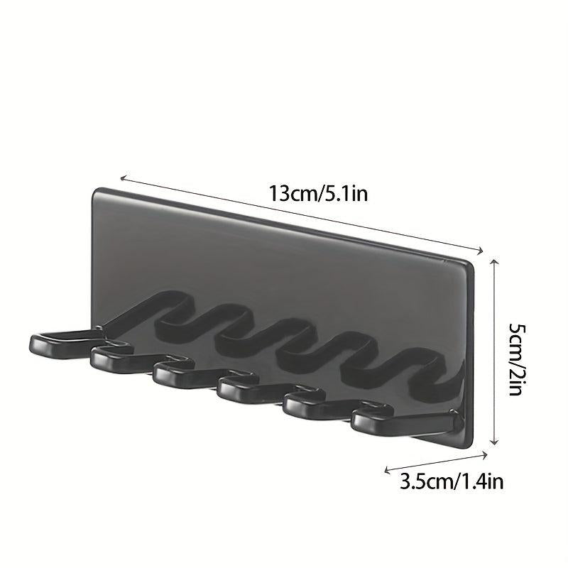 Toothbrush Holder Wall Mounted Storage Rack Bathroom Organizer