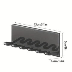 Toothbrush Holder Wall Mounted Storage Rack Bathroom Organizer
