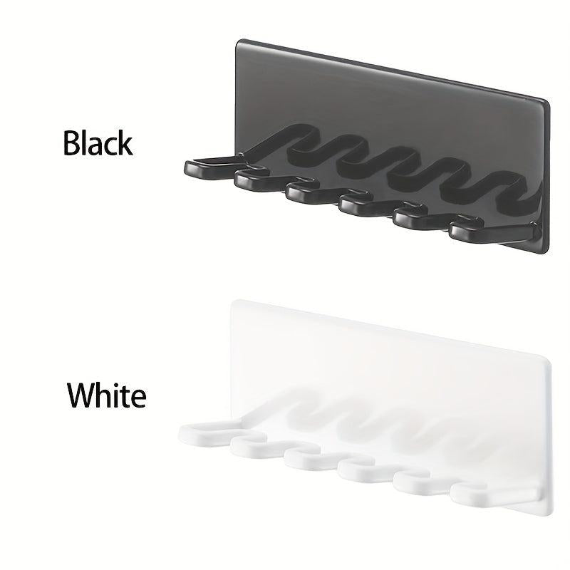 Toothbrush Holder Wall Mounted Storage Rack Bathroom Organizer