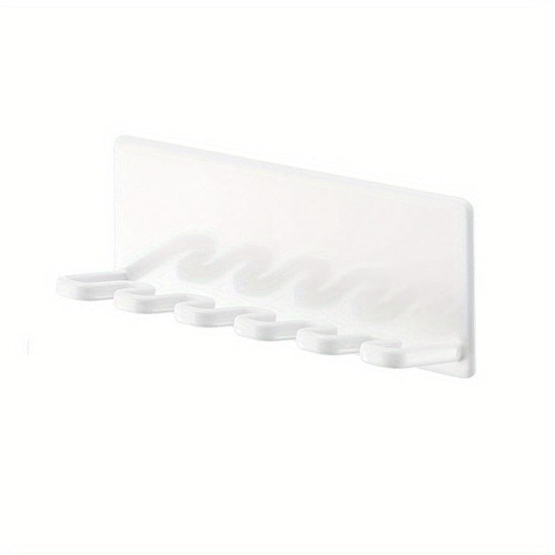 Toothbrush Holder Wall Mounted Storage Rack Bathroom Organizer