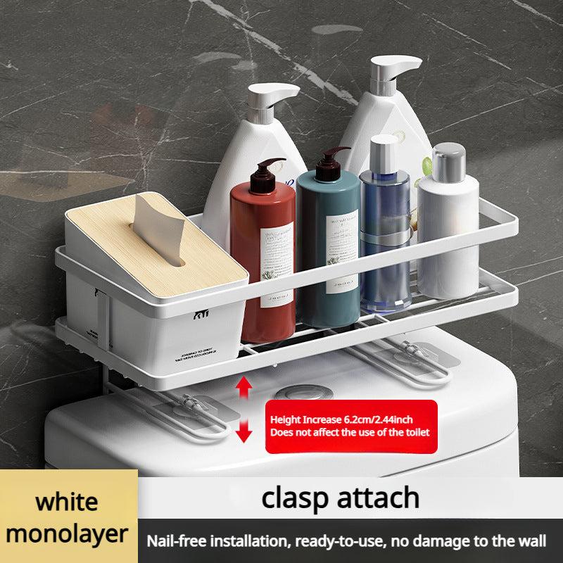 Bathroom Storage Rack Over Toilet Organizer Toiletries Cosmetic Shelves
