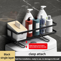 Bathroom Storage Rack Over Toilet Organizer Toiletries Cosmetic Shelves