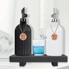 Silicone Storage Tray Standing Toilet Vanity Organizer