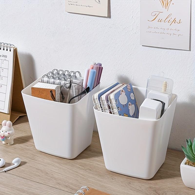 4pcs Home Storage Baskets Bathroom Make Up Organizer Pen Holder