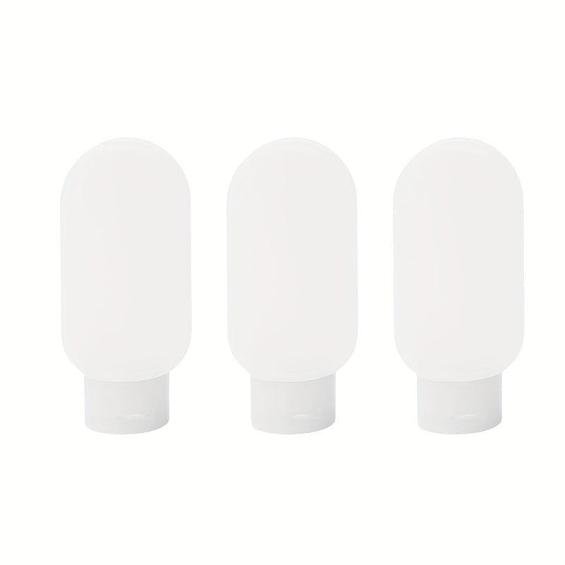 3pcs Portable Lotion Dispenser Bottle Refillable Containers For Toiletries
