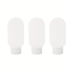 3pcs Portable Lotion Dispenser Bottle Refillable Containers For Toiletries
