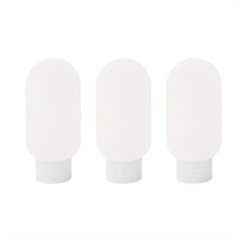 3pcs Portable Lotion Dispenser Bottle Refillable Containers For Toiletries