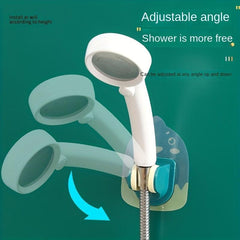 Cartoon Shower Head Bracket Set, Adjustable Lotus Holder